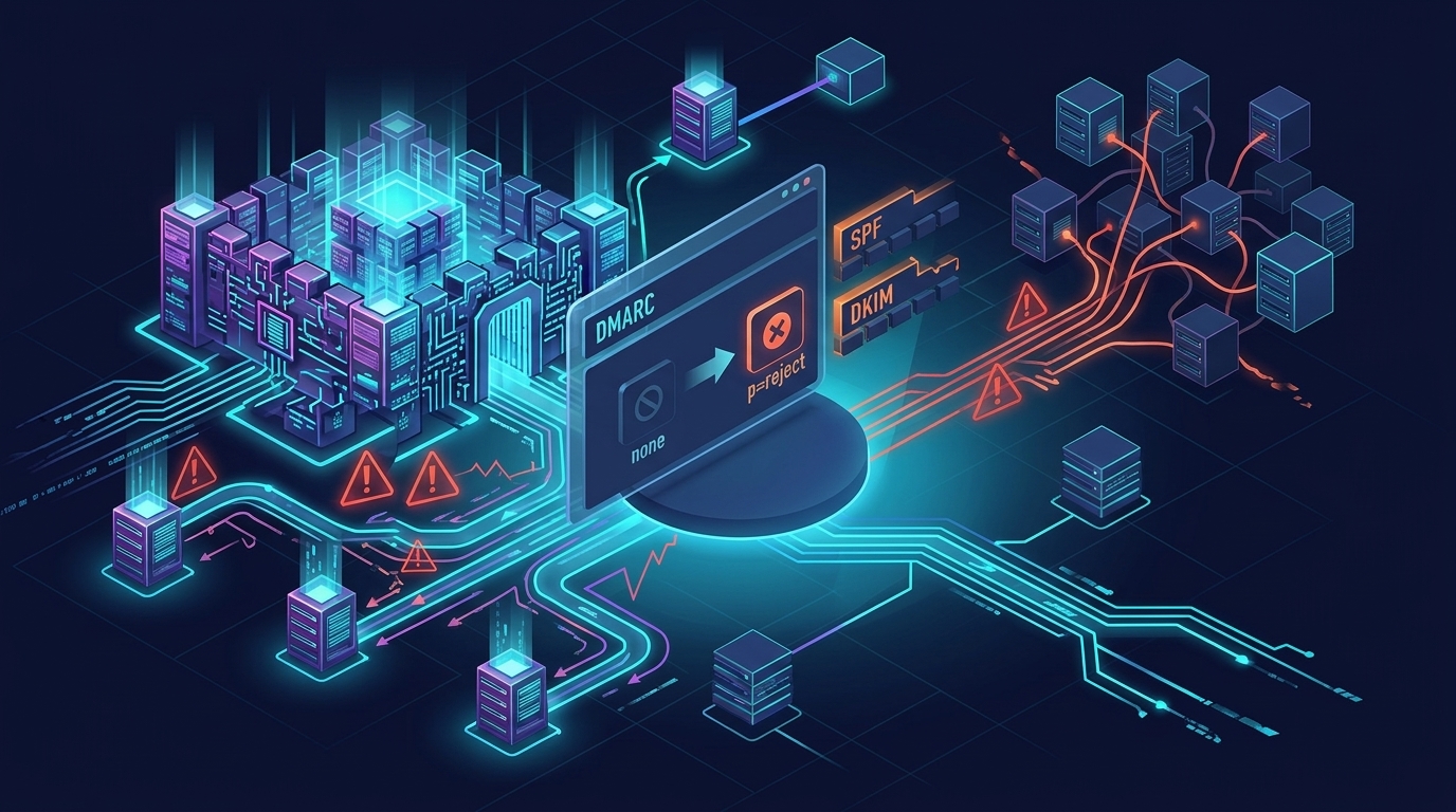 DMARC Enforcement Without Preparation: Why Jumping from p=none to p=reject Fails